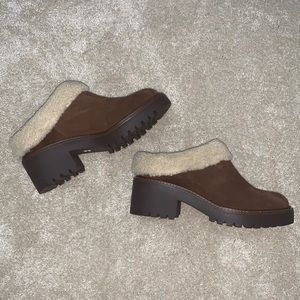 Women’s Sherpa Slip-On Clog Bootie